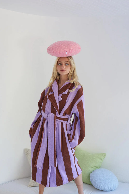 Jelly Stripe Terry Robe