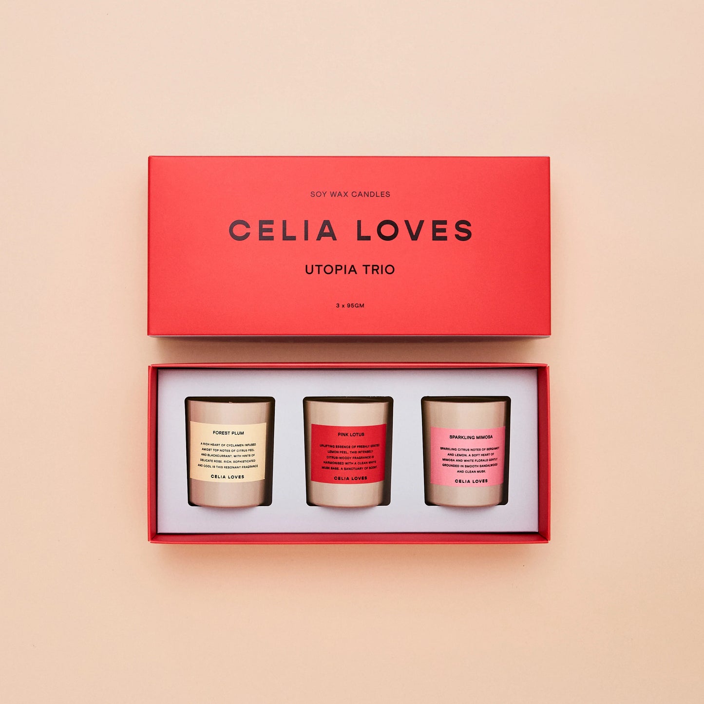 Trio Candle Set ~ Utopia