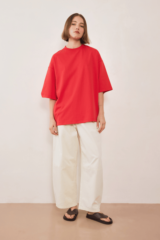 Chroma 3/4 Sleeve T-Shirt - Red