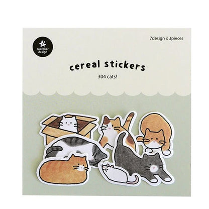 Cereal Stickers