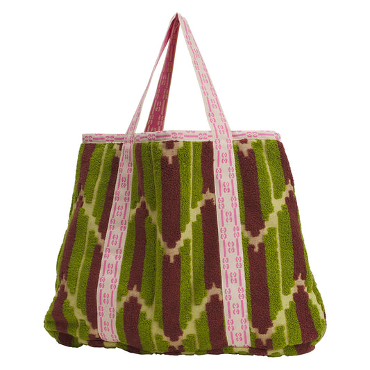 Nisha Terry Tote Bag - Palm