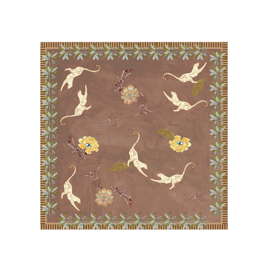 Eye of the Jungle Sarong - Hazel