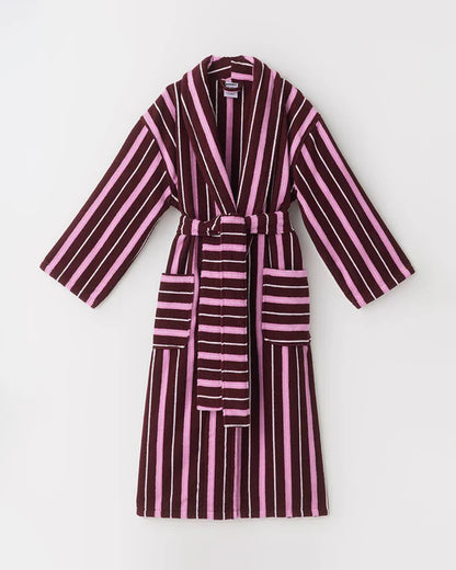 Ruby Stripe Terry Robe