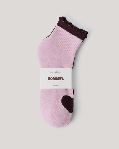 Socks 2 Pack Peony
