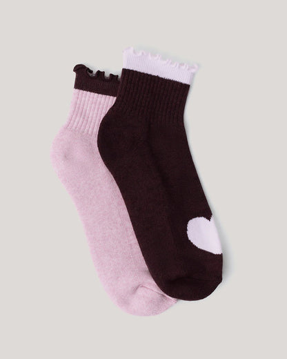 Socks 2 Pack Peony