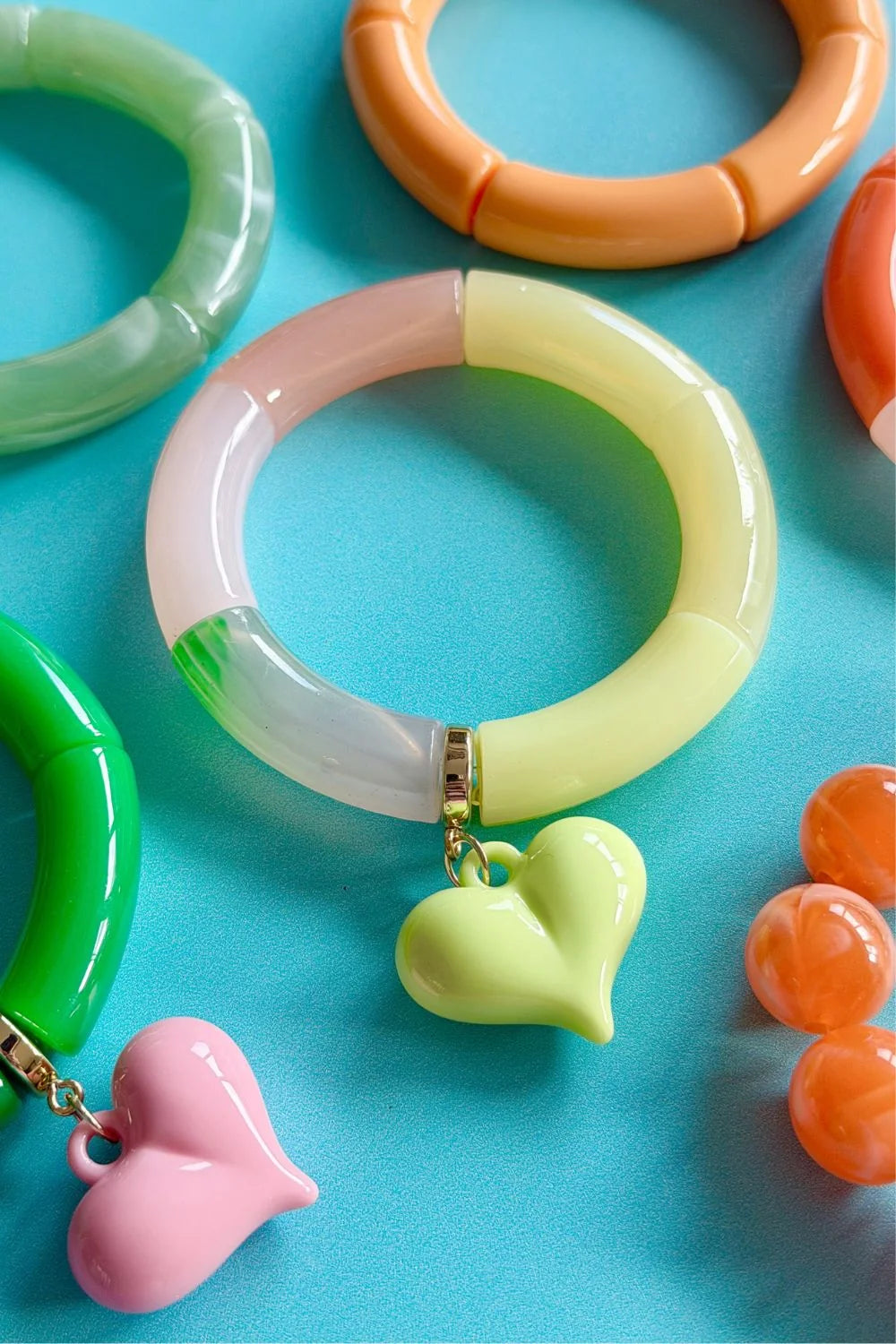 Lime Splice Bracelet