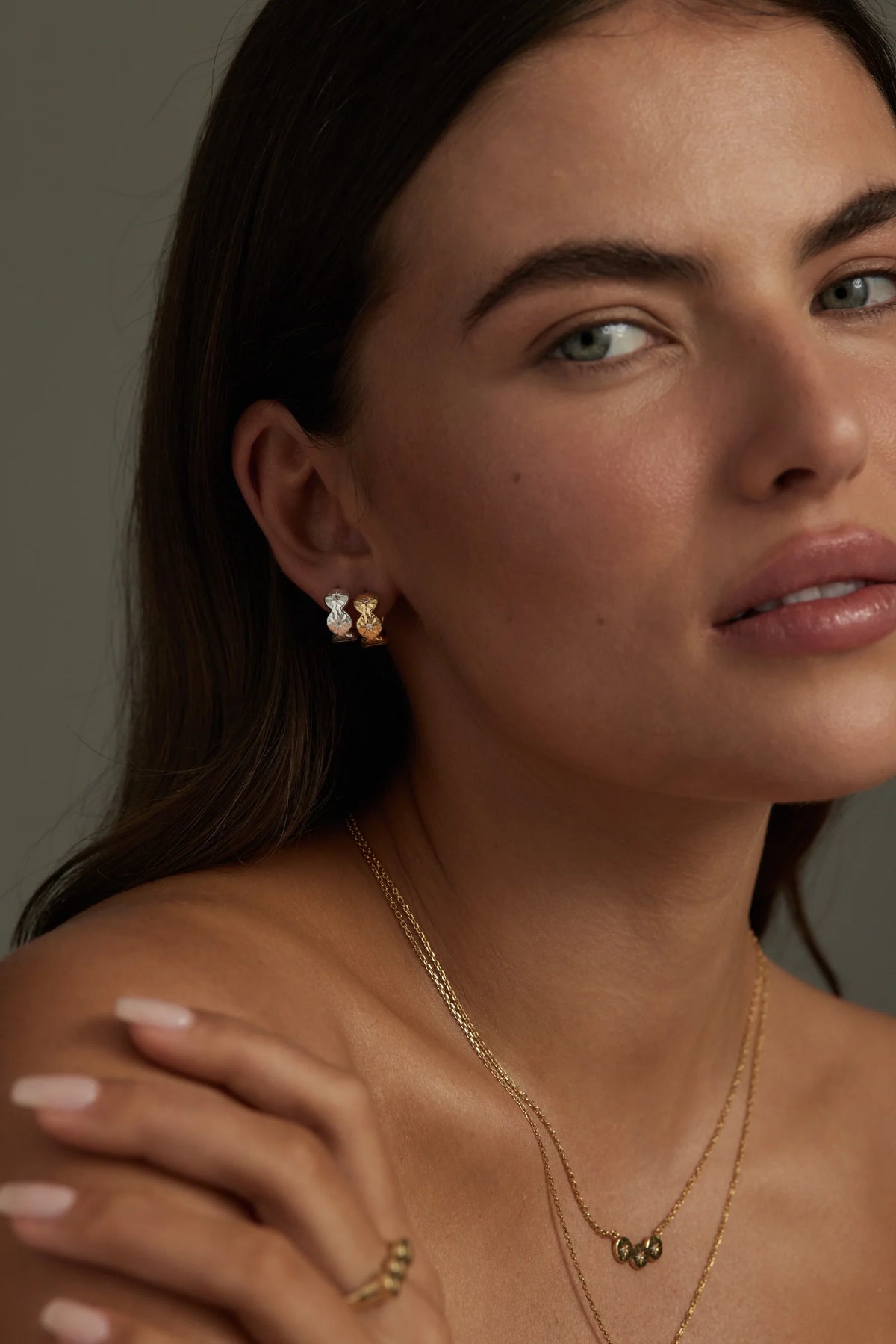 Étoile Gold Hoops