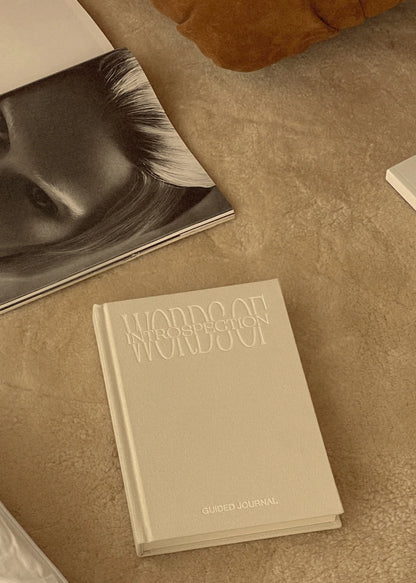 Words Of Introspect Journal ~ Cream