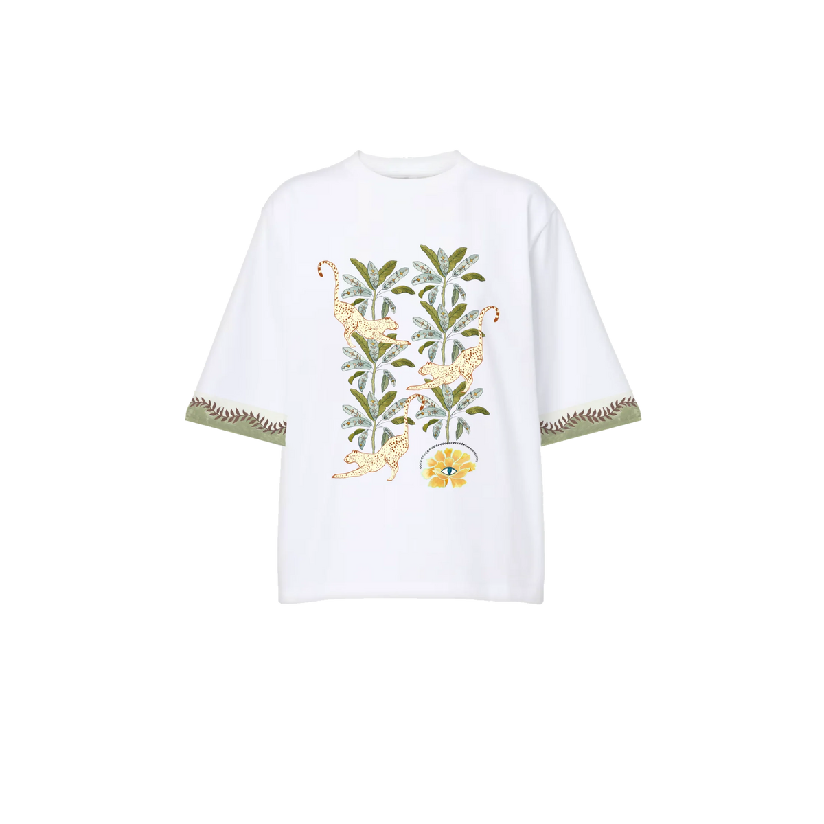Eye of the Jungle Tee Shirt - White