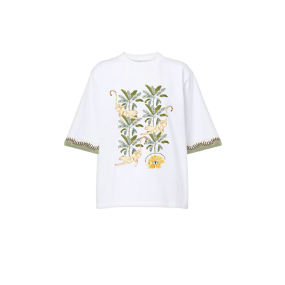 Eye of the Jungle Tee Shirt - White