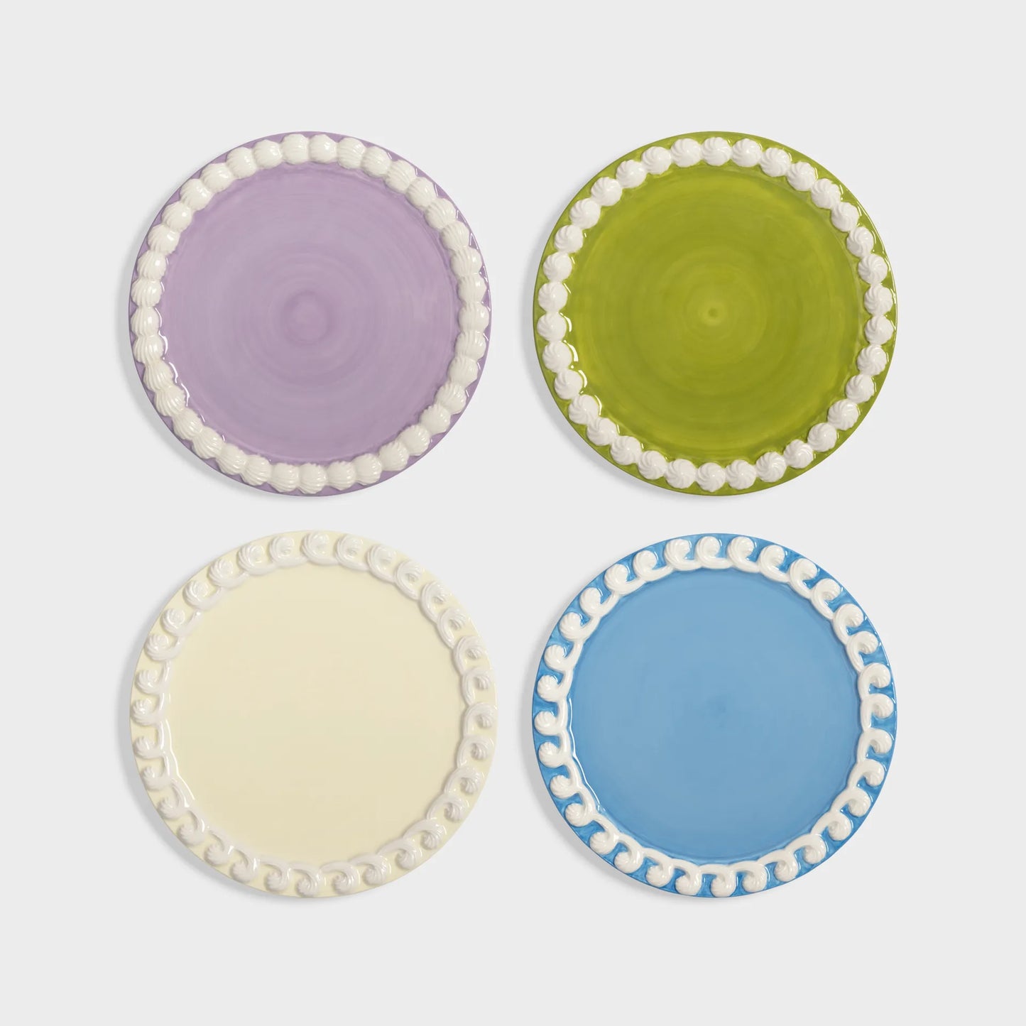 Plates Whip ~ Set of 4