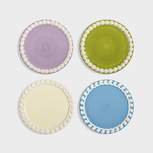 Plates Whip ~ Set of 4