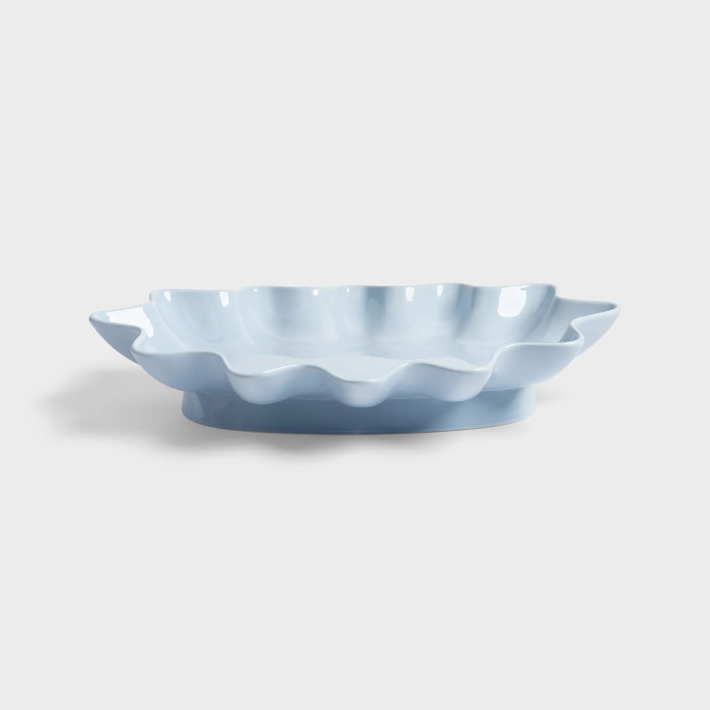 Bowl Sun Oval ~ Ice Blue
