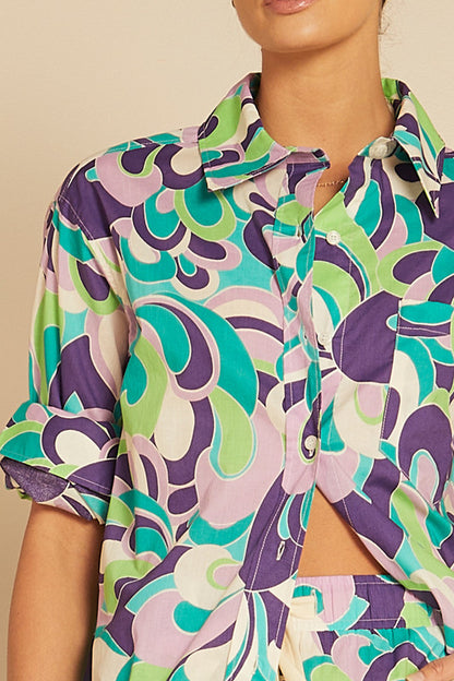 Swirl Classic Shirt Agate