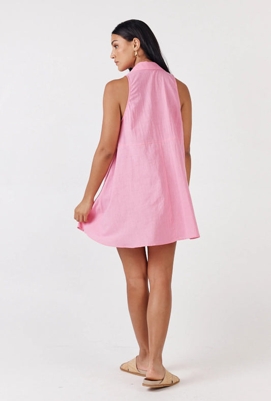 Reef Mini Dress Pink