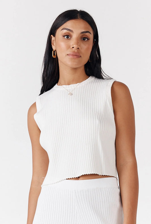 Sanctuary Crop Ivory