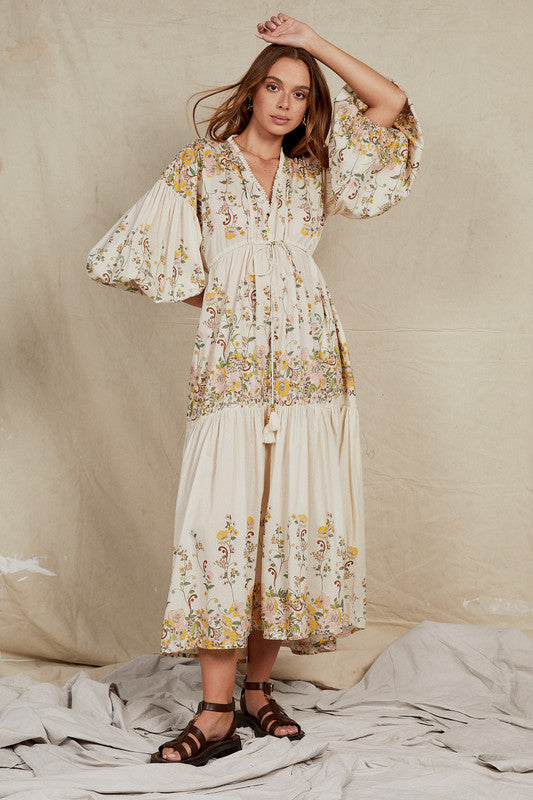 Laurus Billow Maxi Dress