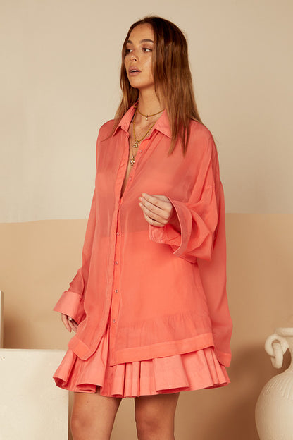 Oversized Shirt Guava