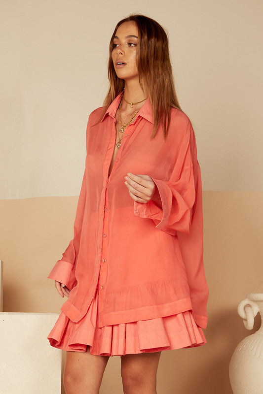 Oversized Shirt Guava