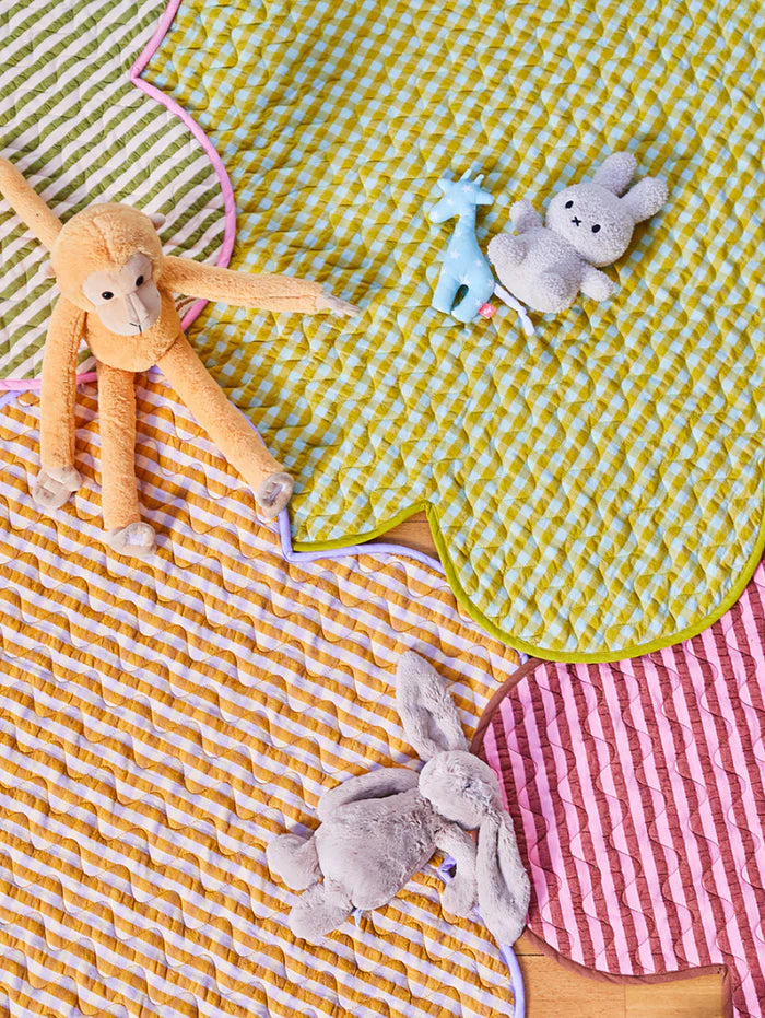 Mango Seersucker Playmat