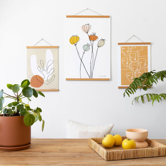 Wooden Magnetic Art Frame