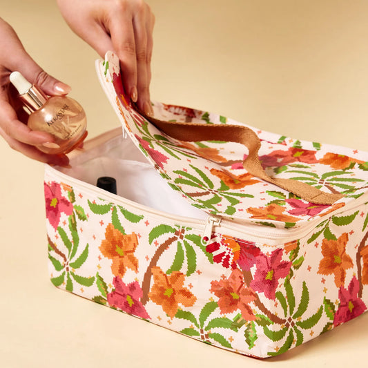 Stash Bag Hibiscus Retreat