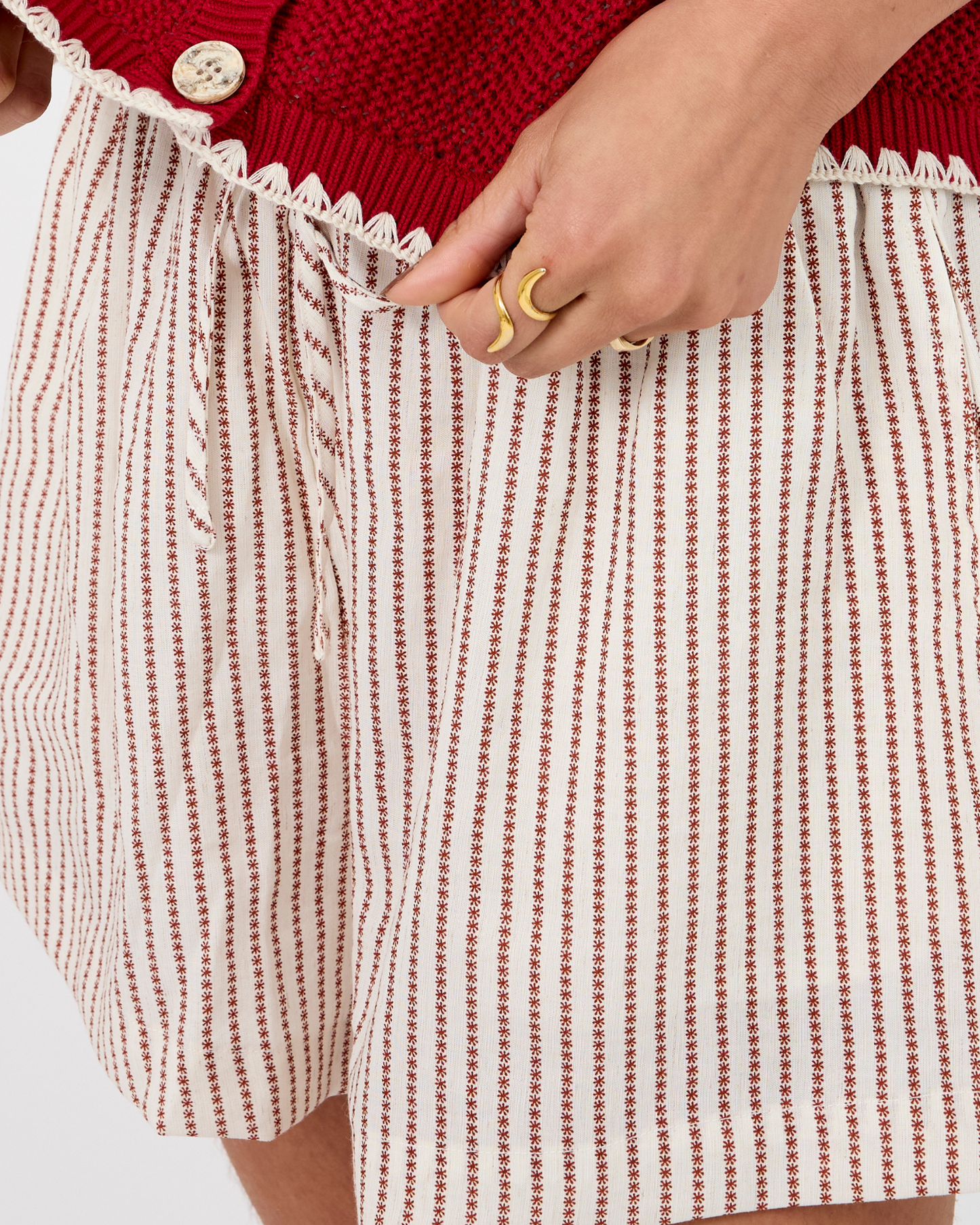 Calvi Shorts ~ Terracotta