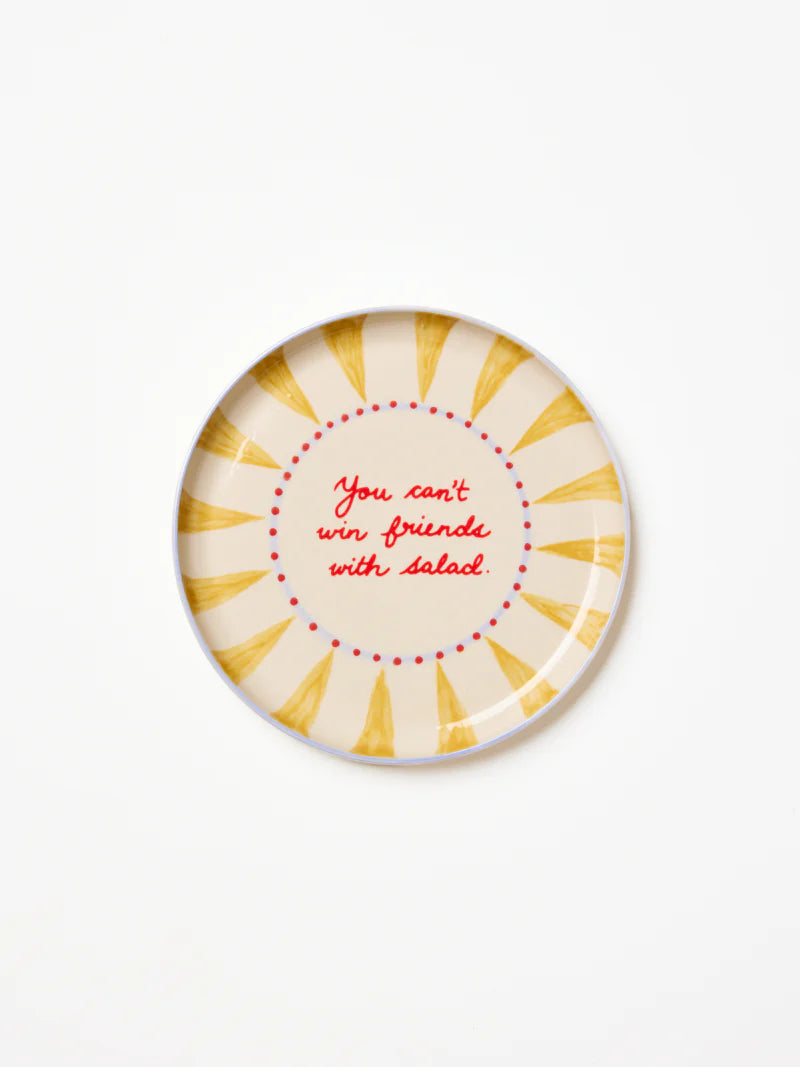 Love Note Plate ~ Win Friends