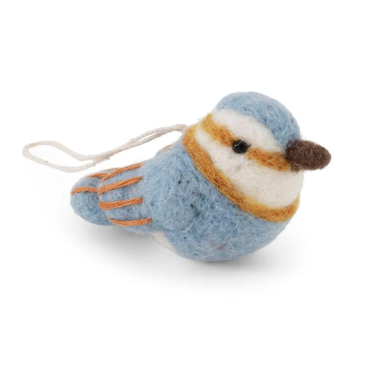 Spinus Bird Blue Decoration