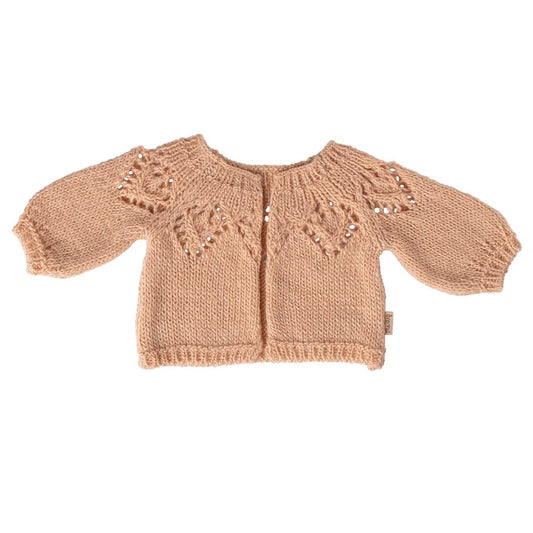 Knitted Cardigan Size 3 Light Rose