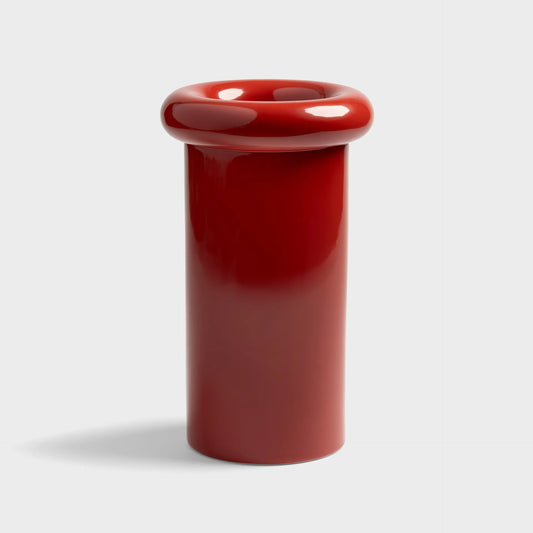 Vase Turban Burgundy