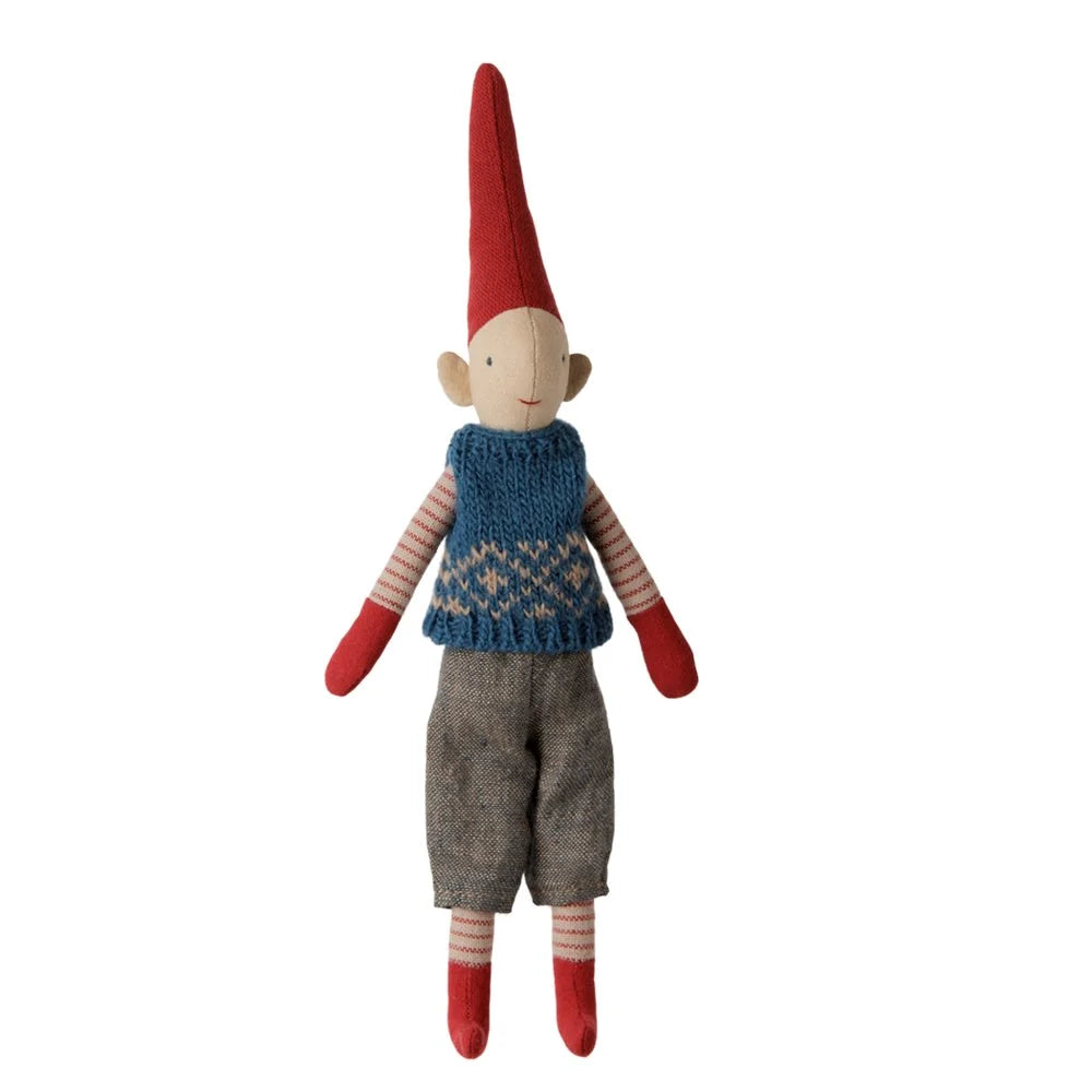 Pixy Size 1 Boy Blue Knitted Vest