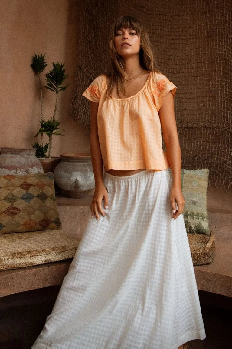 Linda Skirt ~ Vanilla