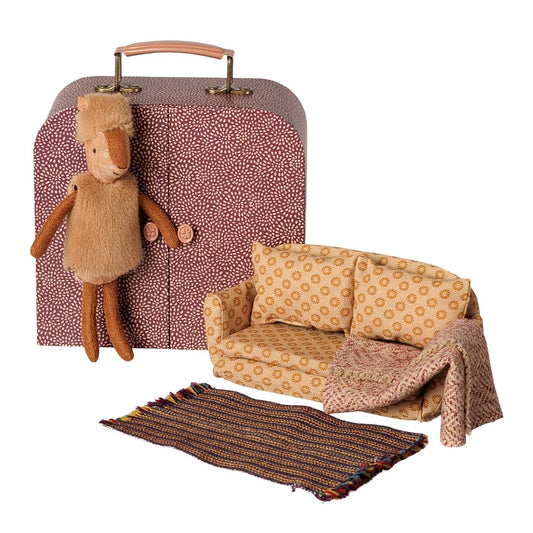 Reindeer in Suitcase Little Sister