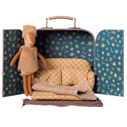 Reindeer in Suitcase Little Sister