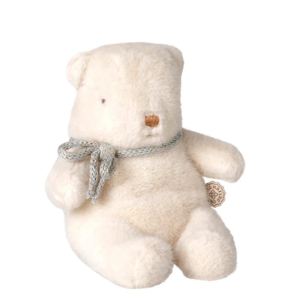 Teddy Bear Plush Mini Off White