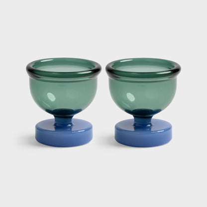 Egg Holder Cantine ~ Blue set of 2