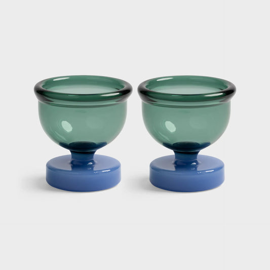 Egg Holder Cantine ~ Blue set of 2