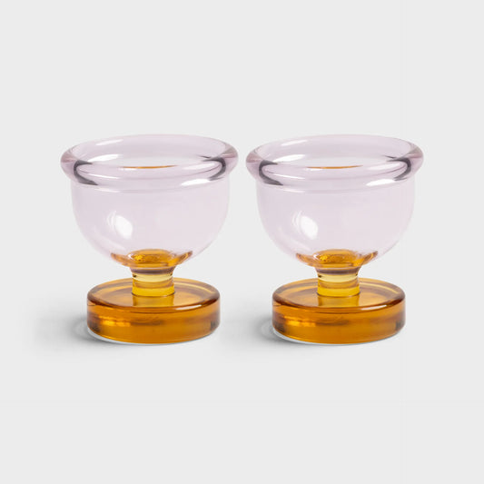 Egg Holder Cantine ~ Pink Set of 2