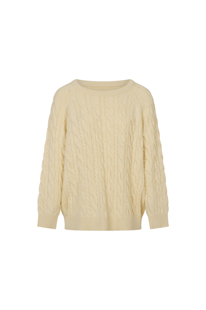 Fisherman Knit ~ Butter