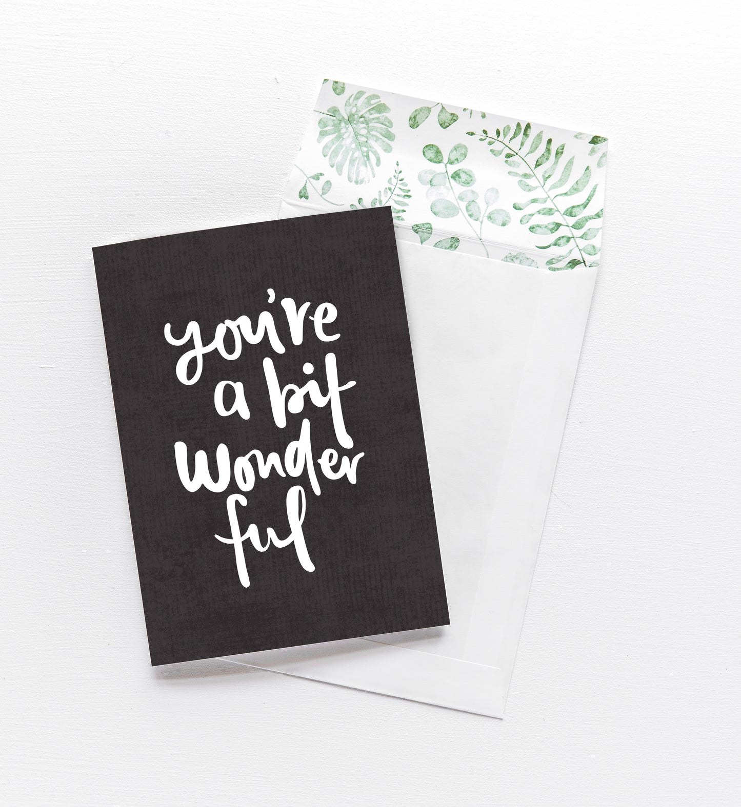 You’re A Bit Wonderful