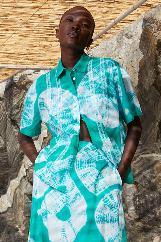 Radial Dye Shirt