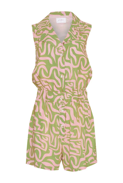 Lenai Playsuit Voyage Print