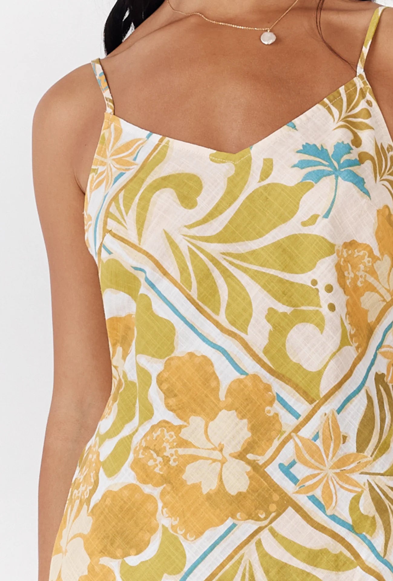 Celestial Maxi Dress Paradise Print