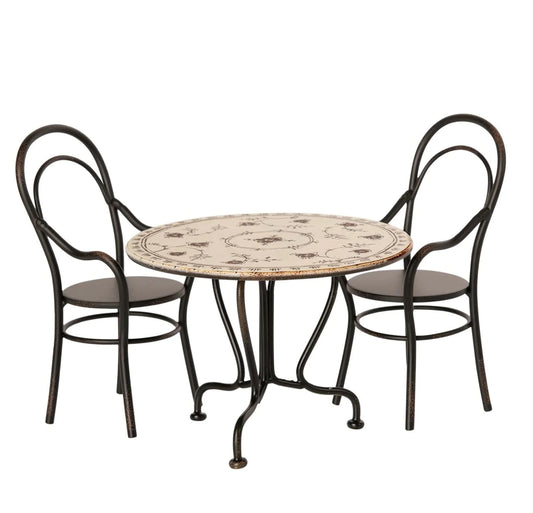 Dining Table Set with 2 Chairs