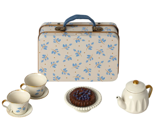 Afternoon Tea Set Blue Madeliane