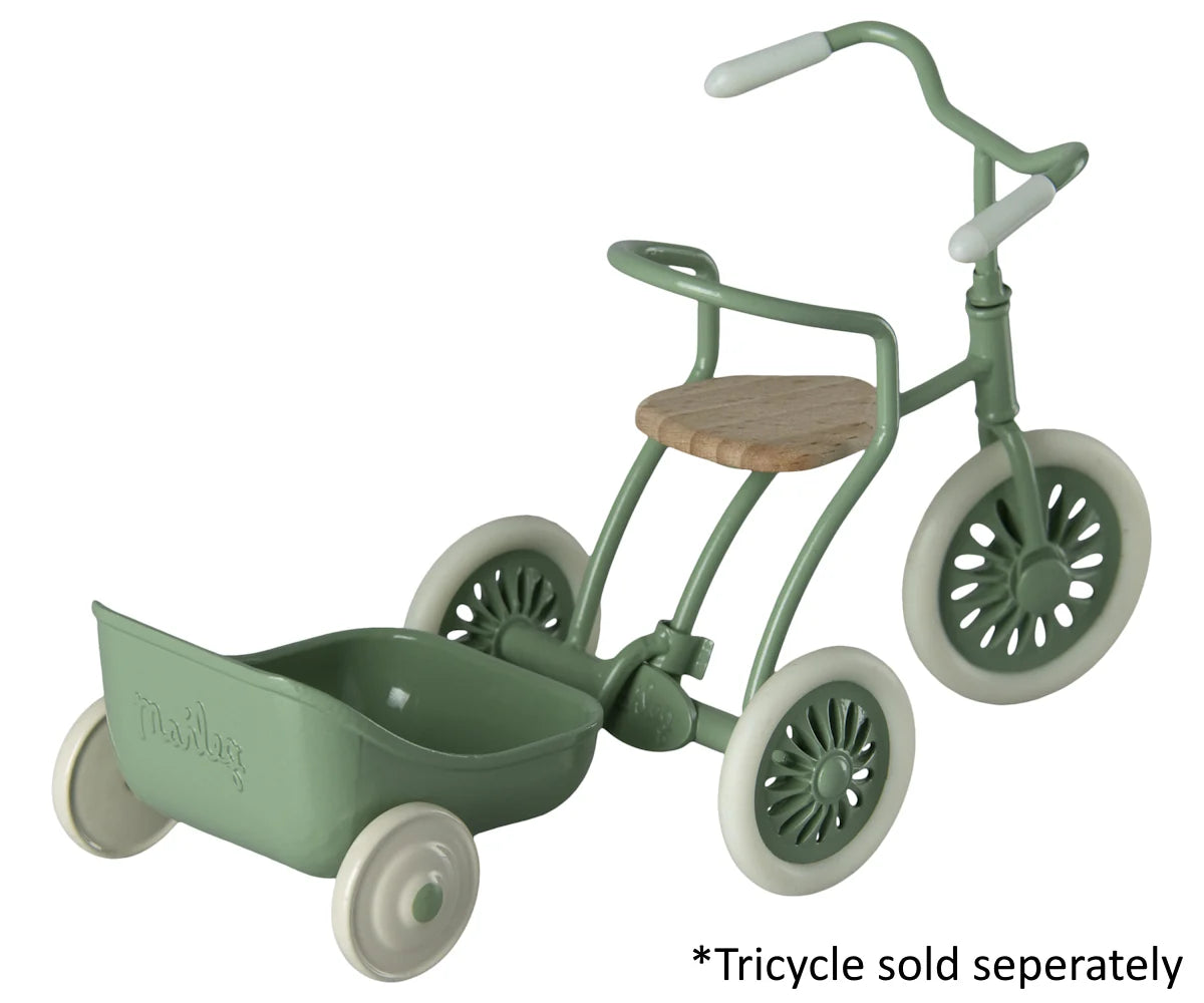 Tricycle Trailer for Mouse Green