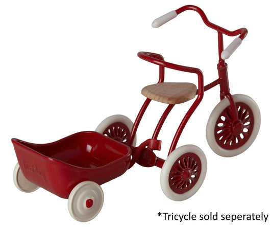 Tricycle Trailer for Mouse Red