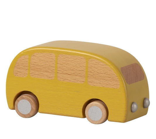 Wooden Yellow Bus