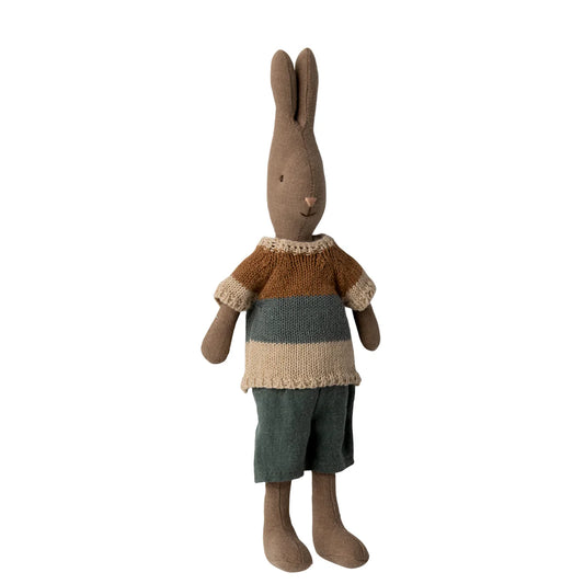 Rabbit Size 2 Brown Shirt And Shorts